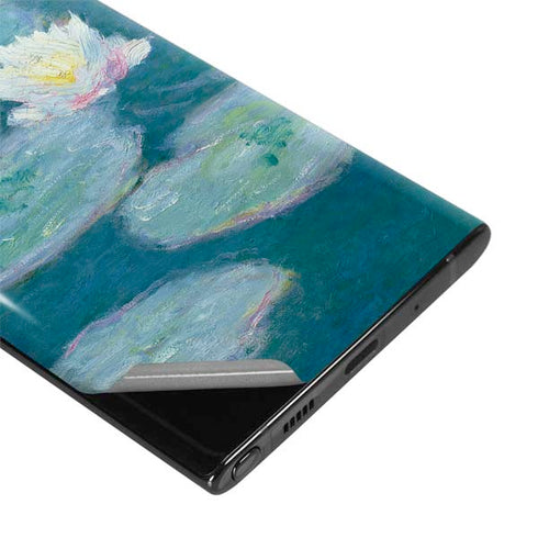 Claude Monet Waterlilies, Evening Galaxy Note 10 Skin